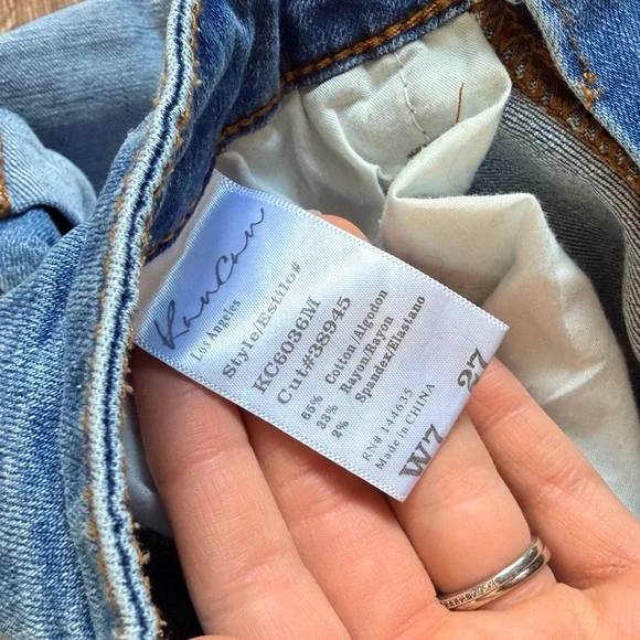 KanCan Blue Denim Shorts - Picture 3 of 4